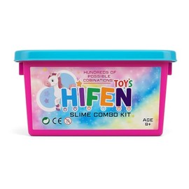 HIFEN TOYS® 57 Pcs Slime Making Kit Soft Fluffy and Non-Sticky DIY Glitter Slime Kits for Kids- Age 8-12