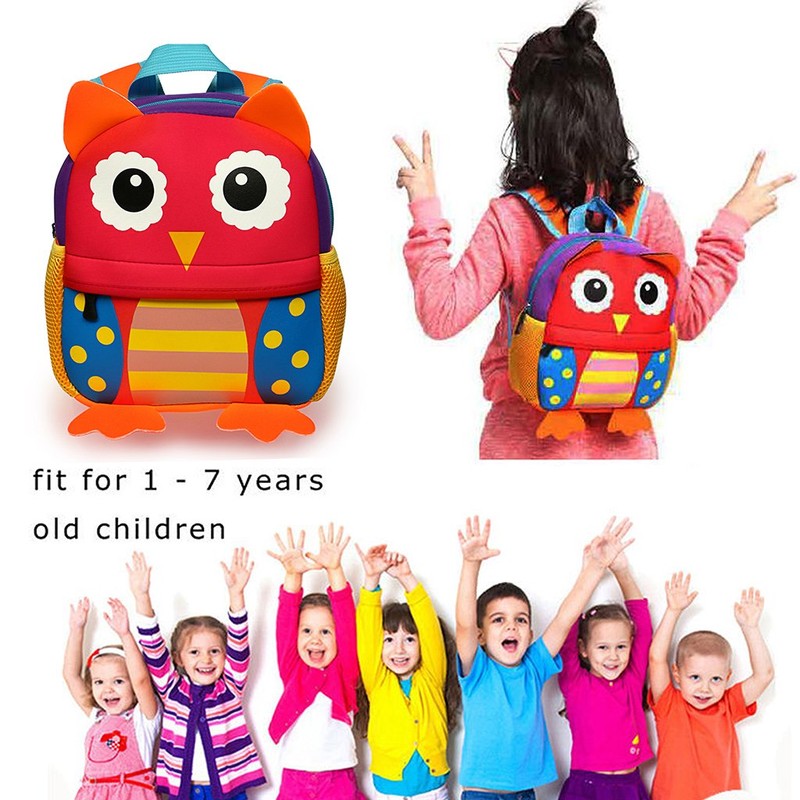 Sumnacon School Bag Nursery Cute School Bag Giraffe Figure Bag