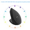 Wireless Left Hand Mouse Vertical Ergonomic 800/1200/1600DPI Optical for Windows