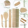 Thanice Upgraded Sushi Making Kit, 14-piece Sushi Kit Sushi Roller
