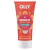 OLLY Bright Body Scrub with Ginseng, Caffeine & Vitamin C–