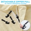 Universal Zipper Repair Kit, 18 Pieces, 3 Sizes with Tools,