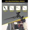 3227 Extra Wide Adjustable Wrench, Spud Wrench with Tether Hole