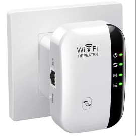 WiFi Extender, WiFi Booster, Internet Booster - With Ethernet Port, Quick Setup,
