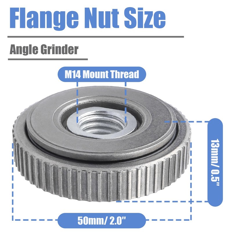 Mesee Quick Release Nut for Angle Grinder, M14 Angle Grinder
