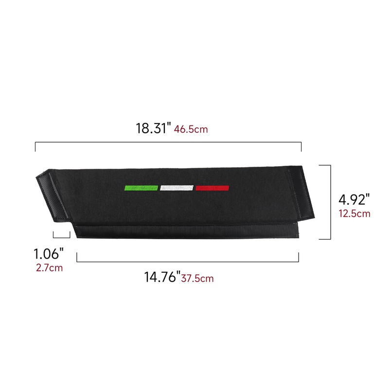 Car Rear Trunk Organizer Side Divider Board Sticker fits for