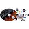 WooTeck 64GB Crystal Loving Heart Jewelry USB Flash Drive Memory