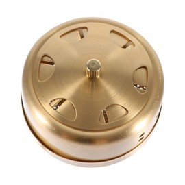 COLLBATH Retro Thickened Pure Copper Moxibustion Box with Ash Mesh Design Convenient Moxa Stick Holder for Full Body Therapy Smoke Filtering for Neck Shoulder