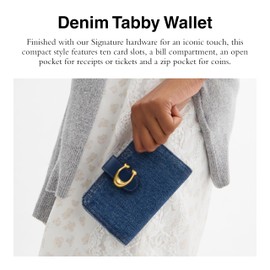 Coach Women's Tabby Accessory-Travel Wallet, B4/Deep Blue, One Size