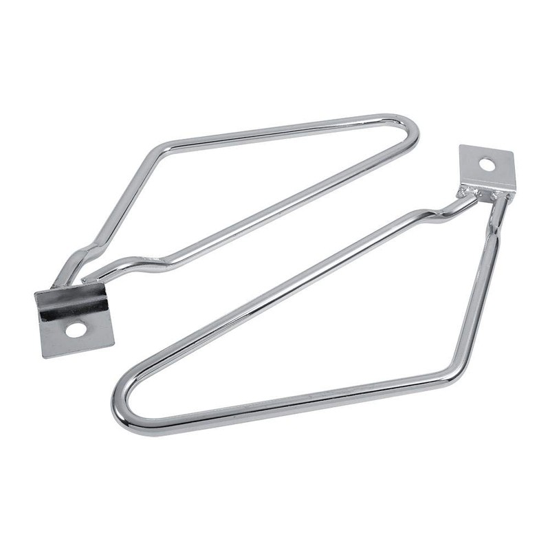 KIMISS 2 x Motorcycle Saddle Bag Mounts Brackets for XL883/1200