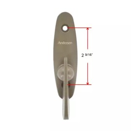 Anderson Sliding Glass Door Thumb Lock Stone