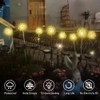 GUOCHENG Dandelion Solar Garden Lights Waterproof Outdoor LED Landscape Lights,