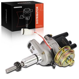 A-Premium Ignition Distributor with Module and Cap and Rotor Compatible with Toyota 4Runner 1984, Pickup 1982-1990, Celica 1982-1984, Corona 1982, 2.4L