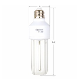 Sundew 2.4 UVB Compact Flourescent Lamp Light Bulb for Pet Birds,20W,E26 Screw Thread