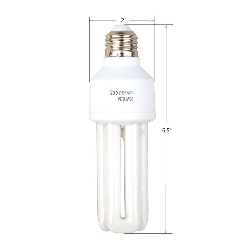 Sundew 2.4 UVB Compact Flourescent Lamp Light Bulb for Pet