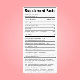 Clean Simple Eats Colágeno Beauty Blend Strawberry Colada