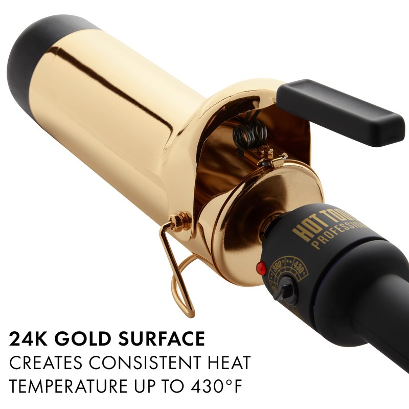 HOT TOOLS (2018 MODEL) Pro Artist 24K Gold Jumbo Curling