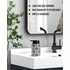 UNBONSOUHAIT Ceramic Hand Soap Dispenser for Bathroom Deco,12ounce Refillable Liquid