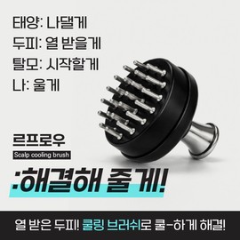 Lefrow Scalp Scalp Cool Brush 1box-1ea / 르프로우 스칼프 두피 쿨 브러쉬 1box-1ea