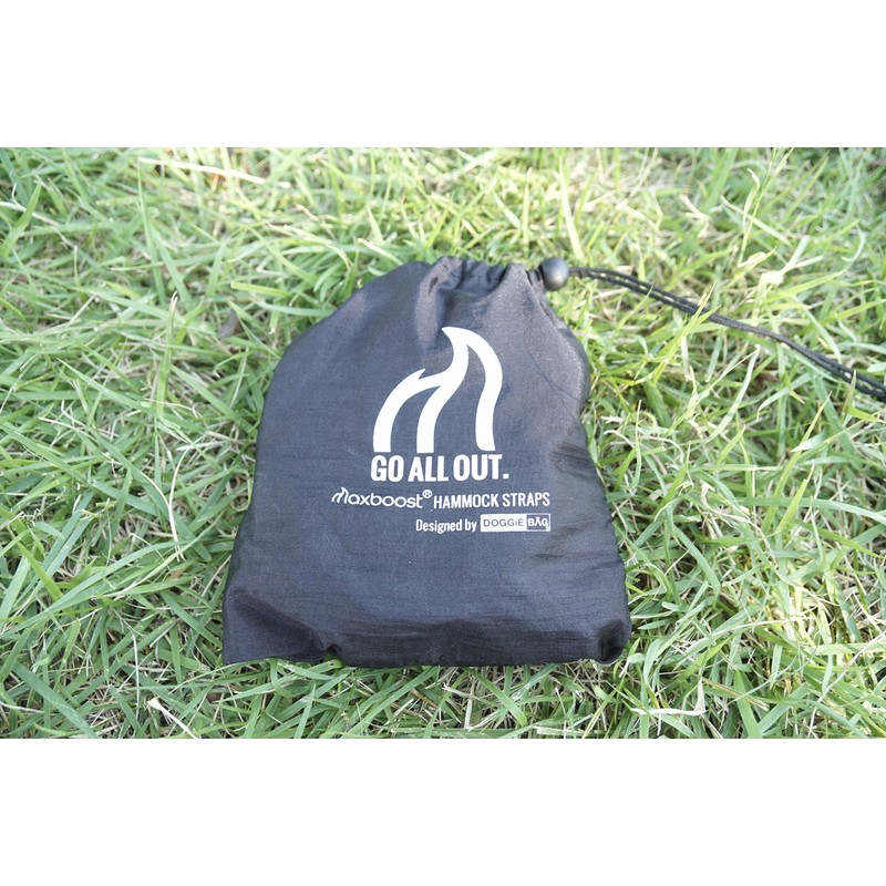 Maxboost TMX22-NH12JF011 Hammock Strap, Black/Green, Includes Dedicated Storage Bag, Lifetime