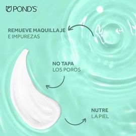 Crema Desmaquillante Facial POND'S C | Para Todo Tipo de Piel | Remueve Maquillaje 185 g