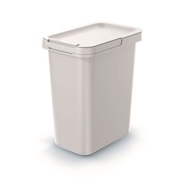 Recycling Container Square 12 L White KEDEN