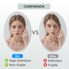 KOHROS Bathroom Mirrors for Over Sink - Oval Frameless Mirror