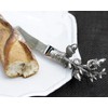 Vagabond House Pewter Acorn & Oak Leaf Handle Butter/Jam/Cheese Spreader