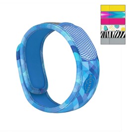 PARA'KITO Mosquito Insect & Bug Protection Wristband - Mosquito Stickers, Bug Spray Alternative - Summer Essentials, Beach Accessories, Hiking & Camping Essentials - Natural Essential Oils (Deep Blue)