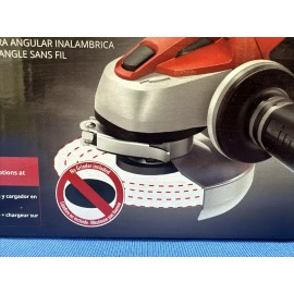 Einhell - TE-AG 18 Li Power X-Change Angle Grinder 115mm 18V TOOL ONLY