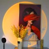 Tsrarey Sunset Lamp Projector, 180 Degree Rotation Sunset Projection Light