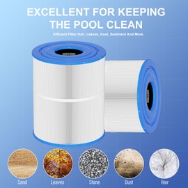 Vickmons C-8465 Spa Filter Replacement Compatible with Watkins 31114, Pleatco PWK65, Filbur FC-3960, 71827, 71828, Watkins 65 sq.ft Tiger River Spa Filter 2 Pack