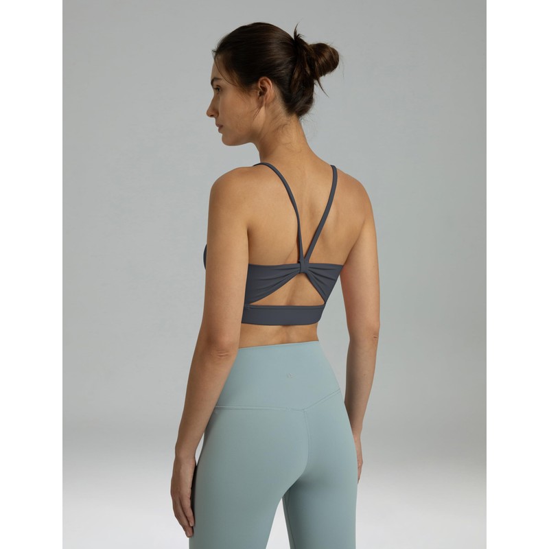 Colorfulkoala Dreamlux - brasier deportivo con tirantes y lazo para