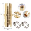 Garden Hose Repair Kit - 6 Pack Connectors with Clamps