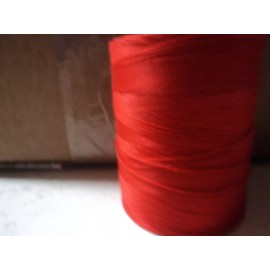 THREADS USA-TOP STITCHING COTTON THREAD T-60-ATOM RED-1,000 YD/SPOOL-U S MADE