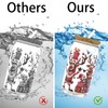 24PCS Christmas Deer UV DTF Cup Wrap Stickers