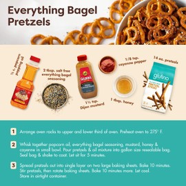 Gluten Free by Glutino Pretzel Sticks, Delicious Everyday Snack, Lightly Salted, 14.1 Ounce