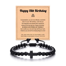 Tarsus 18th Birthday Gifts for Boys 18 Year Old Bracelets,18th Happpy Birthday Decorations for Boys Gifts for Son Grandson Brother