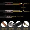 1/8 to Dual 1/4 Stereo Cable 8 Feet (2 Pack),