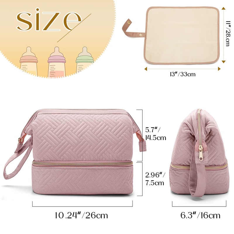 Fasrom Portable Breast Pump Bag Compatible with Elvie Pumps Pump