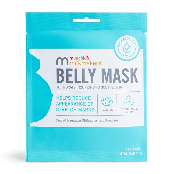Munchkin® Milkmakers® Belly Mask for Pregnancy Skin Care & Stretch Marks, 1 Sheet Mask, 1.0 Count