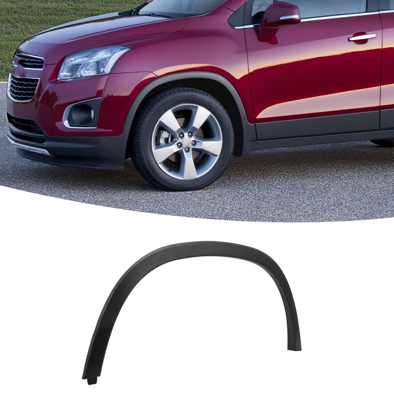 Front Mudguard Flare ABS Wheel Eyebrow Arch Molding Trim Replacement