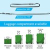 2Pcs Luggage Straps for Suitcase Travel Accessories TSA Approved, 80In
