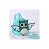 HUGVIDAS Cute Kid-Toddler Backpack with Detachable Safety Harness Green Owl