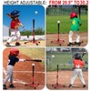 Portable Baseball & Softball Batting Tee for Kids and Youth