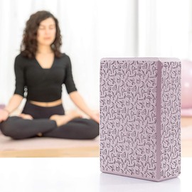 InnovaGoods Unisex Adulto 8435527815585 Yoga Block, Pink, 14.5 x 22.5 x 7.5 cm