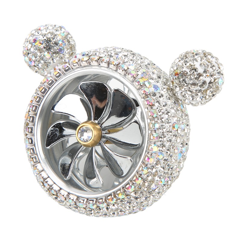 Car Air Vent Fragrance Decoration Sparkly Rhinestones Cute Shape Interior
