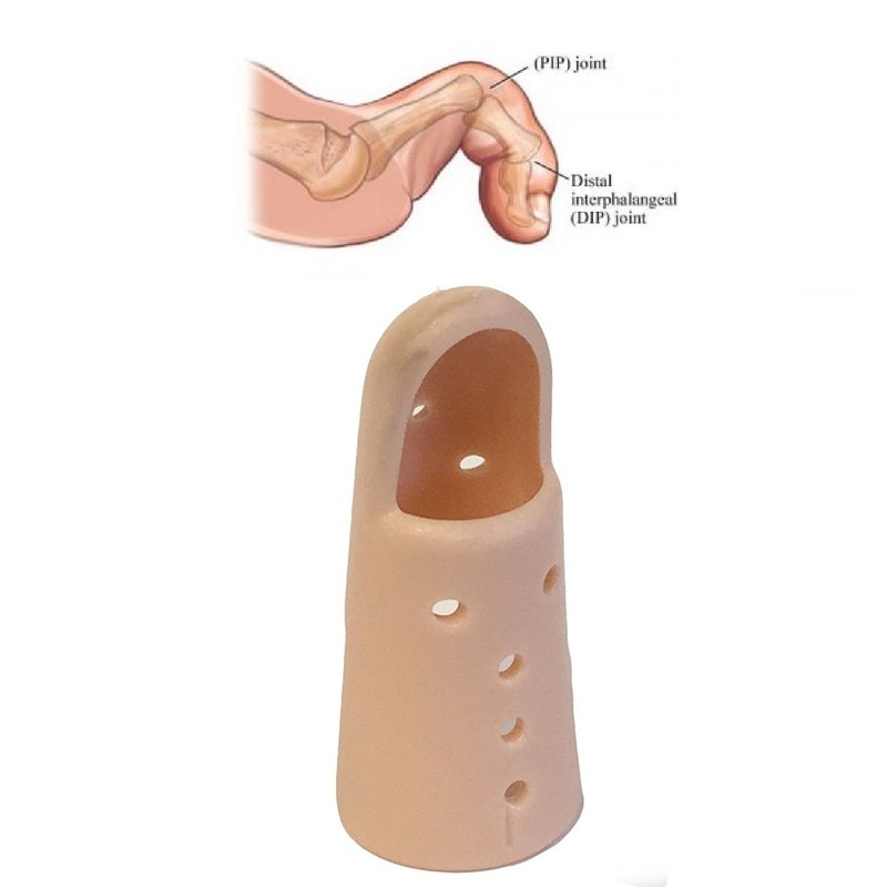 Mallet Finger Splint DIP Joint Support by Solace Care -