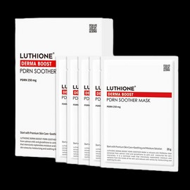 Lucion PDRN Glutathione Whitening Mask Pack (25gx5 sheets) / 루치온 PDRN 글루타치온 미백 마스크팩 (25gx5매)