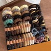 136 Pcs Hair Ties,Elastic Hair Ties for Thick Hair,Ponytail Holders,